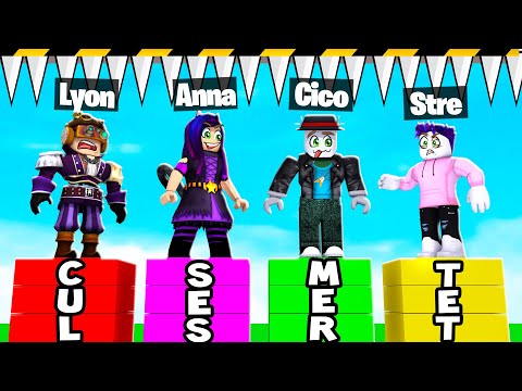 SCRIVI LA PAROLACCIA PIÙ LUNGA PER VINCERE SU ROBLOX!!