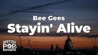Download lagu Bee Gees - Stayin' Alive (Lyrics) mp3 Download lagu Bee Gees - Stayin' Alive (Lyrics) mp3