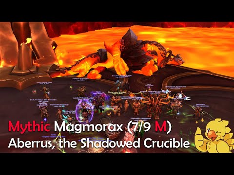 [WoW] Mythic Magmorax (7/9 M) - Aberrus, the Shadowed Crucible - Shaman Restoration POV