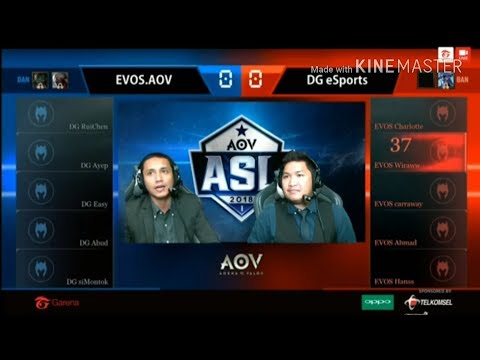 Full Match EVOS.AOV vs DG ESports - ASL 2018 Season 1 #Week 4