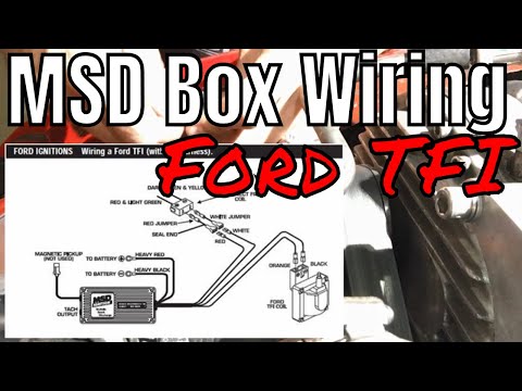 MSD Wiring to Ford TFI Style Ignition, FoxBody, F150, Ford TFI