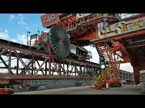 Video.FAM Bucket Wheel Excavator SR800P9 Summary Of technical features