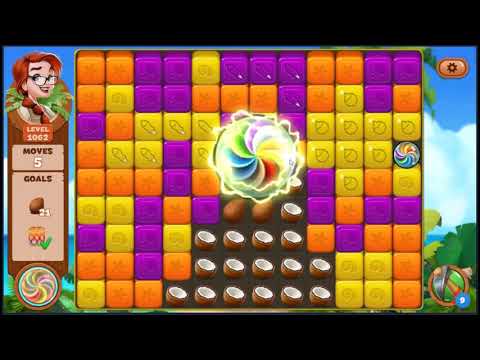 Lost Island Blast Adventure Level 1062 - NO BOOSTERS 🏝️ | SKILLGAMING ✔️