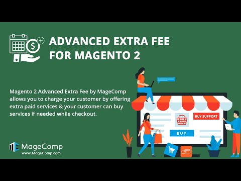 Magento 2 Advanced Extra Fee, Custom Checkout Addons