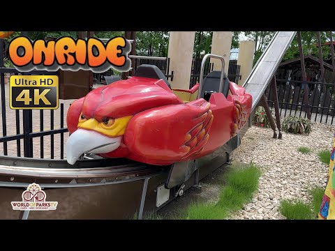Adlerflug Mexikanischer Feueradler – Butterfly Coaster (Onride POV) Funny World Kappel Freizeitpark