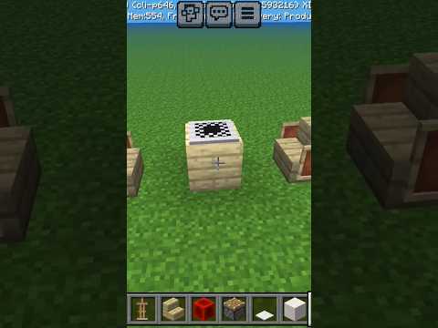 ULTIMATE MINECRAFT CHESS TABLE REVEALED!! #shorts