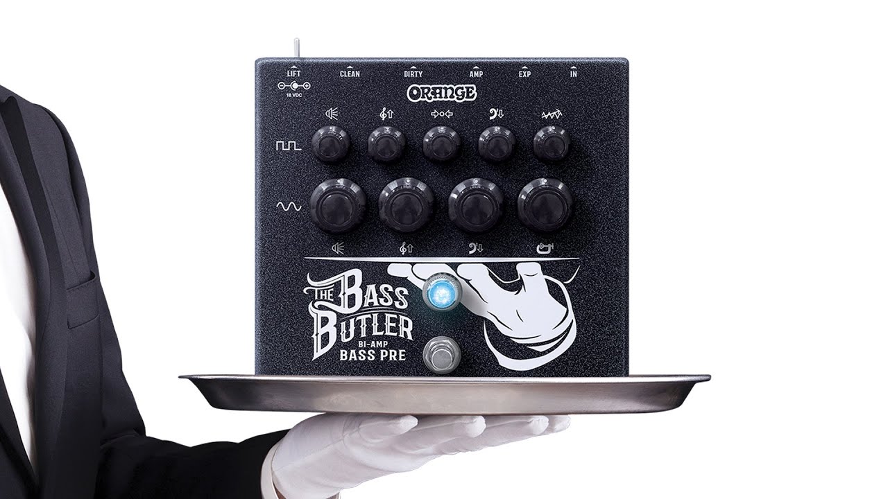 Orange Bass Butler Bi-Amp Bass Preamp Pedal