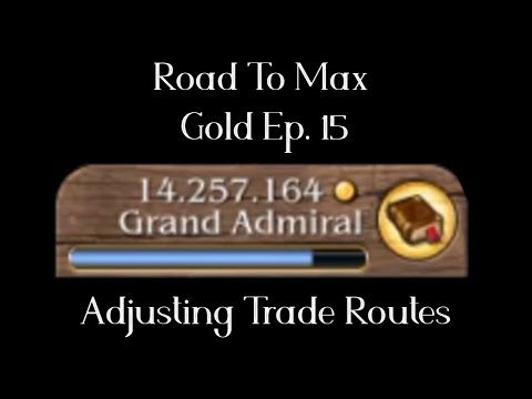 [Timelapse] Adjusting Trade Routes  -  Road to Max Gold - Port Royale 3 Ep15