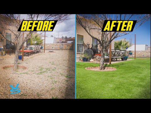 YouTube video about: Can you put furniture on artificial grass?