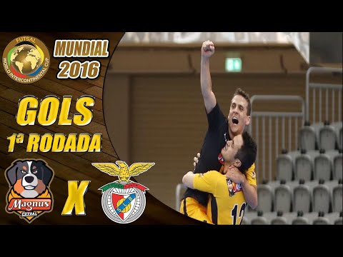 Gols Magnus x Benfica | 1ªRodada | Mundial de Futsal 2016 (24/06/2016)