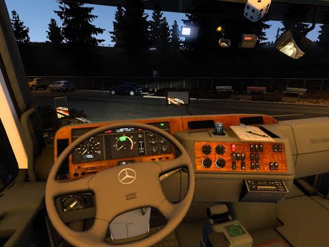 🇦🇹🇩🇪ETS2 Mercedes-Benz Actros MP1 Nachtfahrt :)🇩🇪🇦🇹