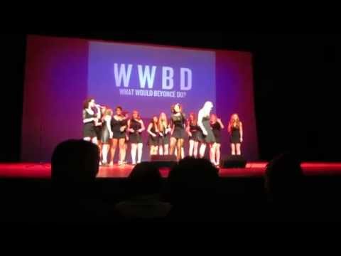 GW Sirens "Drunk In Love" Cover at Battle Of The A Cappellas 2014