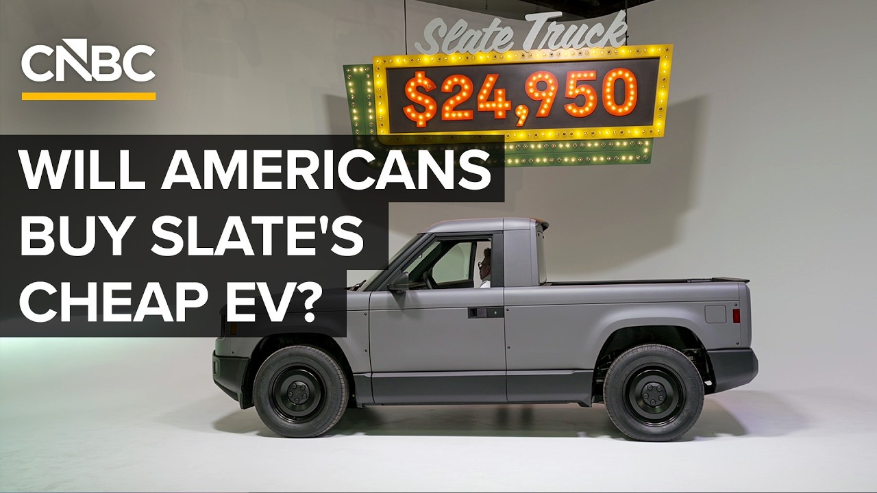 CNBC Takes A First Look At Slate Auto’s $25,000 Modular Cars