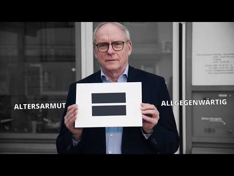 Altersarmut = allgegenwärtig