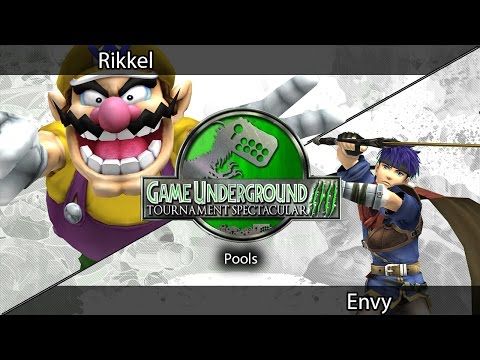 Rikkel (Wario) VS Envy (Ike) | GUTS 4 Project M Singles | Pools