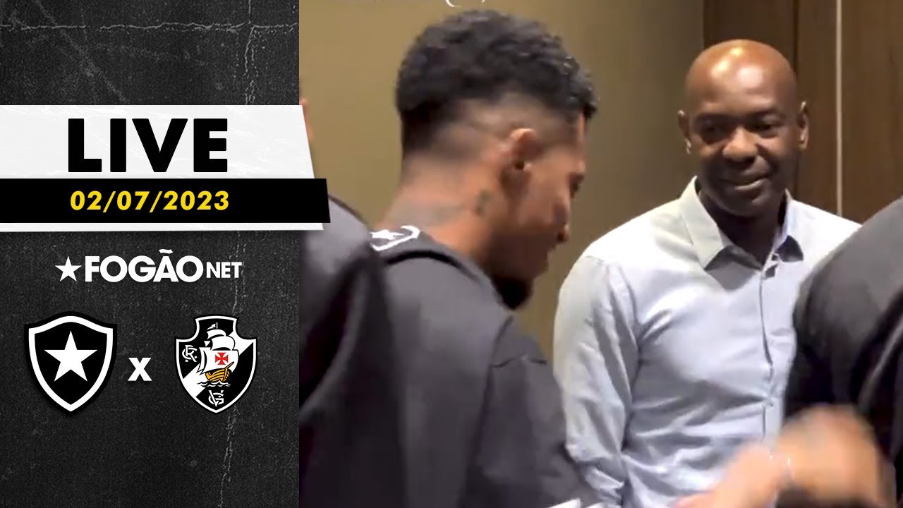 LIVE | Pré-jogo de Botafogo x Vasco pela 13ª rodada do Campeonato Brasileiro
