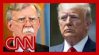 Trump reacts to bombshells from John Bolton's new book