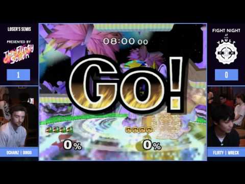 FNATV#1 - LSF - Flirty | Wreck (Ice Climbers) vs DChainz | Dingo (Falco) - SSBM Singles