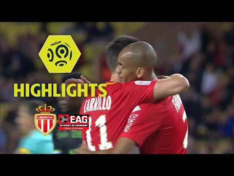 AS Monaco - EA Guingamp (6-0) - Highlights - (ASM - EAG) / 2017-18