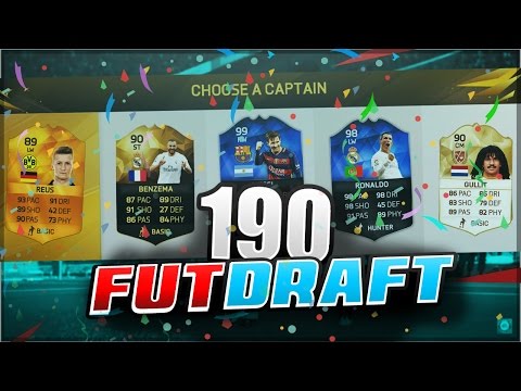 192 RATED!? 99.99% IMPOSSIBLE FUT DRAFT CHALLENGE! FIFA 16