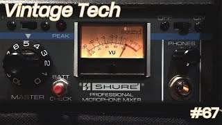 Video thumbnail for Vintage Tech: SHURE M267 Pro Microphone Mixer by DcSoundOp