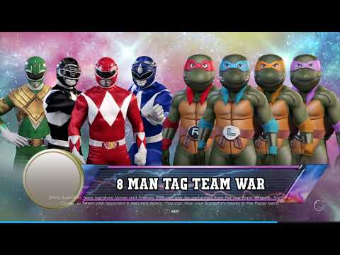 Power Rangers vs Tmnt WWE 2k22