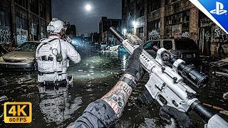 (PS5) Poucos Sobreviveram ao Ataque Mortal em Detroit: Avançando pelos Escombros – COD AW [4K 60FPS]