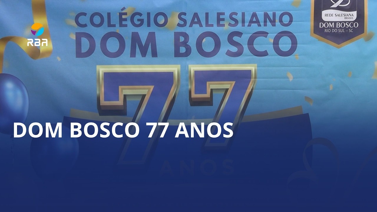 Colégio Dom Bosco está de aniversário