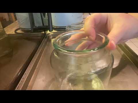 Sterilising Jars