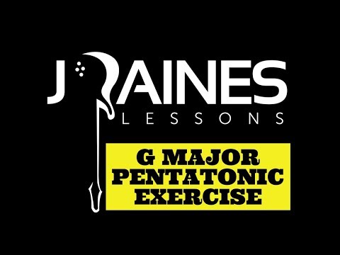 G Major Pentatonic Warm Up