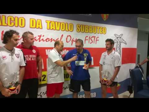 International Open Fistf of Messina 2016: Interviste finali