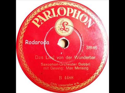 Das Lied von der Wunder Bar   Saxophon Orchester Dobbri mit Max Mensing