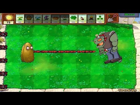Plants vs Zombies Epic Hack - Cactus vs Giga-Gargantuar Zombies