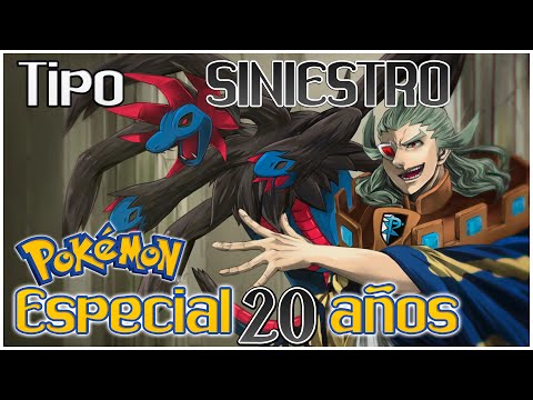 Especial Tipo SINIESTRO - ANIMACIÓN (20 Años Pokemon)