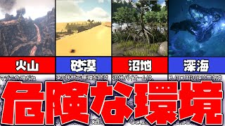 【ARK解説】危険すぎるバイオーム。。。最後はまさかの〇〇バイオーム？？？【ずんだもん解説】