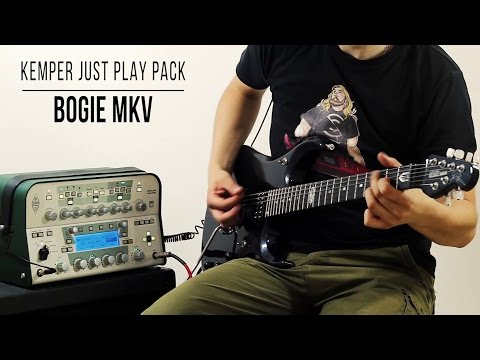 Bogie MKV Just Play Profiles pack for Kemper (Mesa Boogie Mark V)
