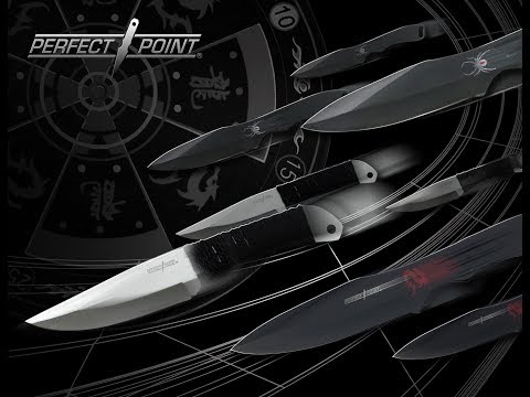 Perfect Point PP-060-9 Throwing Knives (Set of 9) 