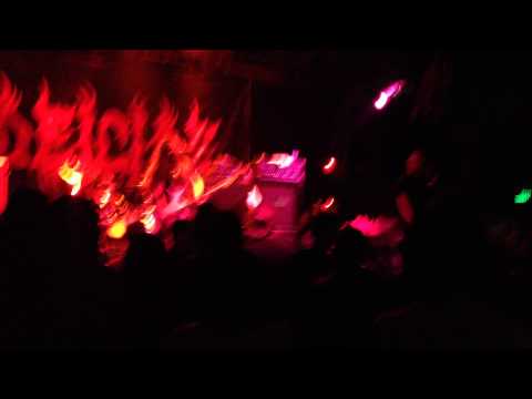 Glen Benton getting pissed at someone!