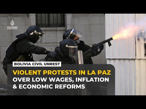 Violent protests intensify in Bolivia’s La Paz over rising cost of living