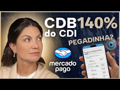Mercado Pago paga 140% do CDI: vale a pena investir?