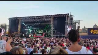 Obersteirer Andreas Gabalier Konzert am Elbufer 2016 Dresden