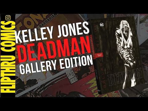 KELLEY JONES DEADMAN Gallery Edition - The dead get lots of black ink