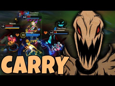 Wild Rift Fiddlesticks Jungle Hard Carry Gameplay in Solo Queue!