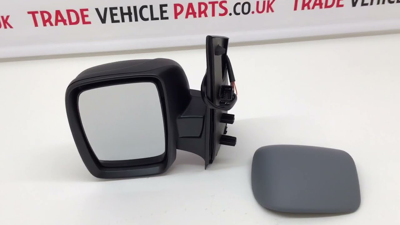 Citroen Dispatch Fiat Scudo Peugeot Expert 2007-2016 Toyota Proace 2013-2016 Door Mirror Primed Left