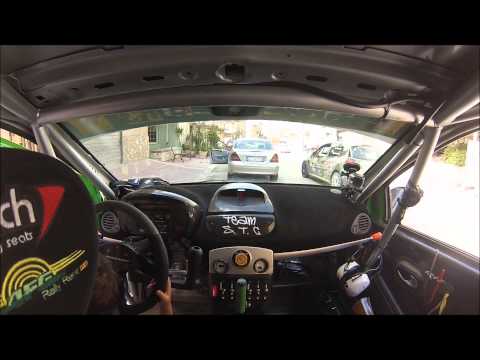 La mia Clio R3C guidata da un Bimbo