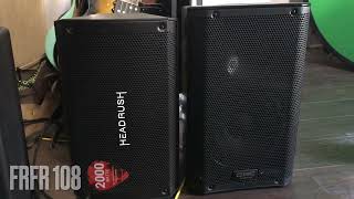 Video thumbnail for QSC K8 vs HEADRUSH FRFR 108 Sound Comparison by Doctor McFarland Studios