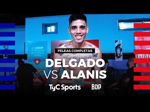 Enzo Delgado vs. Junior Alanis - Boxeo de Primera - TyC Sports