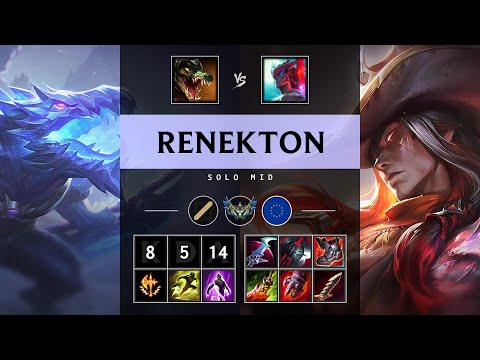 Renekton Mid vs Yone - EUW Challenger Patch 25.13
