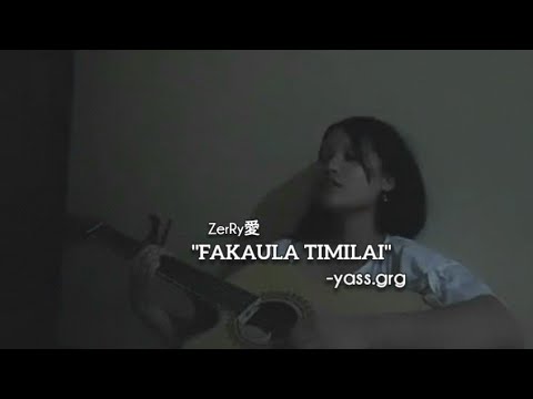 Fakaula timilai - Yashima Gurung (slow+reverb) | with rain sound