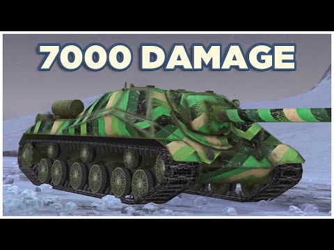 Object 704 • 7000 damage • WoT Blitz